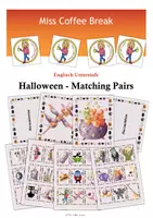 Vorschau - Spiele - Halloween - Matching Pairs - Deckblatt