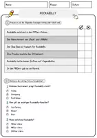 Vorschau - Arbeitsblätter - Rockabilly Musik Lesetext mit Richtig Falsch Multiple Choice und Offenen Fragen - Seite 2