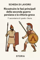 anteprima - Esercizi - Esploriamo la Seconda Guerra Persiana - Pagina di copertina