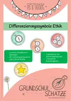 Vorschau - Bildkarten - Differenzierungssymbole Grundschule für Schubfächer, Aufsteller und Co. - Deckblatt