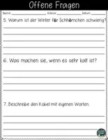 Vorschau - Arbeitsblätter - Das Leben der Eichhörnchen im Winter – Leseverständnis Arbeitsblätter + Lösungen - Seite 3