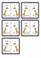Vorschau - Unterrichtsreihen - Analogieaufgaben bis 20 – Puzzle Mathe Grundschule (Addition & Subtraktion Klasse 1/2) - Seite 3