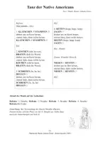Vorschau - Arbeitsblätter - Tanz der Native Americans - Tanzlied - RJ Gross - Seite 2