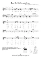 Vorschau - Arbeitsblätter - Tanz der Native Americans - Tanzlied - RJ Gross - Seite 3