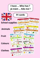 Náhľad - I have who has? - group games - obálka