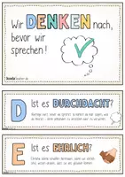 Vorschau - Poster - Wir DENKEN nach - soziales Miteinander / Streit vorbeugen - Seite 3