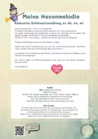 Vorschau - Arbeitsblätter - Meine Hexenmelodie Relative Solmisation - Seite 2
