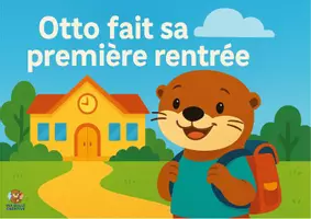 Aperçu - Affichage - Kit pédagogique de 2 kamishibaï Otto se rend dans une structure. - Page de couverture