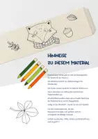 Vorschau - Mal- und Bastelvorlagen - Windlichter Herbst - Seite 1