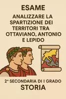 anteprima - Compiti in classe/Test - Esame di Storia: Il Secondo Triumvirato - Pagina di copertina