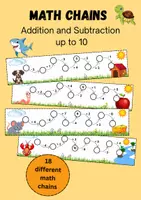 Náhľad - Math chains - Addition and Subtraction up to 10 - obálka