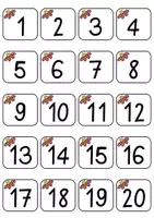 Vorschau - Spiele - Memokarten Mengenerfassung bis 20 *** für #homeschooling geeignet - Seite 1