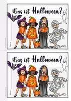 Vorschau - Arbeitsblätter - Was ist Halloween Deutsch Lesen Ethik Sachunterricht Klasse 2 3 4 5 Herbst Freiarbeit - Seite 1