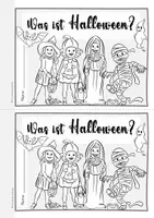 Vorschau - Arbeitsblätter - Was ist Halloween Deutsch Lesen Ethik Sachunterricht Klasse 2 3 4 5 Herbst Freiarbeit - Seite 2