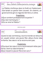Aperçu - Apprentissages en autonomie - Inférences CE2 les contes - Page de couverture