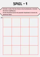 Vorschau - Arbeitsblätter - Materialpaket-Bundesländer, Nachbarländer & Demokratie + Lernkärtchen-Paket (Klasse 4) - Seite 3