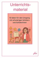 Vorschau - Poster - 10 Ideen für den Umgang mit schwierigen Kindern - Deckblatt