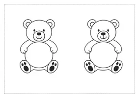 Vorschau - Mal- und Bastelvorlagen - Türschild mit Platz für Fotos (Klassenschild, Türdeko, Klassenzimmer, Willkommen) - Seite 1