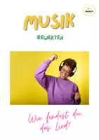 Vorschau - Arbeitsblätter - A1-A2 Musik Bewerten - Deckblatt