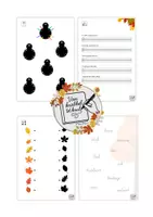 Voorbeeld - Schrijfbundel herfst - Pagina 1