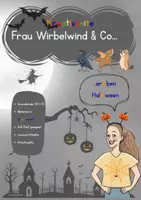 Vorschau - Unterrichtsreihen - Frau Wirbelwind_Halloween_Kreativ_Silben - Deckblatt