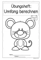 Vorschau - Unterrichtsreihen - Übungsheft: Umfang berechnen in zwei Versionen - Seite 2
