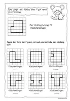 Vorschau - Unterrichtsreihen - Übungsheft: Umfang berechnen in zwei Versionen - Seite 3