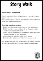 Vorschau - Arbeitsblätter - Story Walk (English) - Los Angeles + vokabelliste + quiz - Seite 3