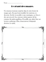 Aperçu - Apprentissages en autonomie - Lire et dessiner - Monstres (10 textes) - Page 2
