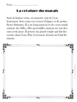 Aperçu - Apprentissages en autonomie - Lire et dessiner - Monstres (10 textes) - Page 3