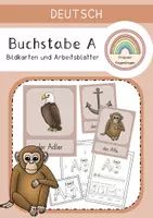Vorschau - Arbeitsblätter - Buchstaben - Anlautbilder und Arbeitsblätter - Riesenpaket (Vorschule) - Seite 1