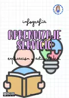 Vista previa - Unidades / Secuencias / Situaciones de Aprendizaje - INFOGRAFÍA APRENDIZAJE SERVICIO @xiz.maxico - Portada
