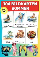 Vorschau - Bildkarten - Sommerträume Bildkarten – Sommermotive & Aktivitäten im Aquarell-Look für Kita, Vorschule & Grundschule - Deckblatt