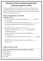 anteprima - Schede informative - Illustrare come la rotazione determina l’alternanza giorno–notte - Pagina 1