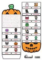 Vista previa - Hojas de trabajo - VOCABULAIRE D’HALLOWEEN – Livre d’activités - página 2