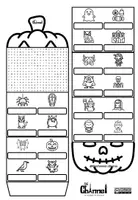 Vista previa - Hojas de trabajo - VOCABULAIRE D’HALLOWEEN – Livre d’activités - página 3
