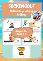 Vorschau - Stundenentwürfe - UPP Sport: Sockengolf Klasse 2-4 EnjoyYourAfternoon - Deckblatt