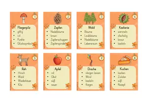 Vorschau - Spiele - Materialpaket: (Lese-) Spiele - Herbst - Seite 3