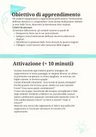 anteprima - Piani di lezione - Rappresentare con un disegno l’inclinazione dell’asse terrestre e la formazione delle stagioni - Pagina 1