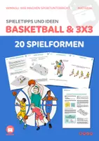Vorschau - Spiele - Basketball und 3x3 Infotext und Übungsformen - Deckblatt