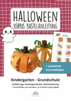 Vorschau - Mal- und Bastelvorlagen - Halloween Bastelvorlagen Kürbis Laterne - Seite 1