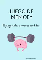 Vista previa - Refuerzo / NEE / Materiales de apoyo - Memory + Atrapasombras - página 1