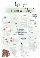 Vorschau - Arbeitsblätter - Auge | Biologie 8 | 5 sofort einsetzbare Unterrichtsstunden | Lernzirkel - Deckblatt
