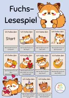 Vorschau - Spiele - Deutsch Lesespiel: Suche den Fuchs ... - Deckblatt