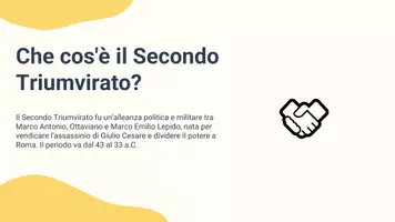 anteprima - Presentazioni / Lavagne - Il Secondo Triumvirato: Conseguenze e Impatti - Pagina 2