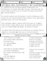 Vorschau - Arbeitsblätter - Alles über den Beruf des Journalisten – Arbeitsblätter mit Lesetraining & Lösungen - Seite 2