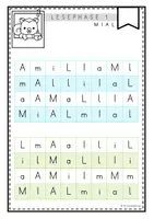 Vorschau - Arbeitsblätter - Leseblätter zu Lilos Lesewelt 1 - Buchstabenebene (MIAL) - Seite 2