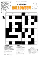 anteprima - Quiz - Cruciverba diHalloween - Pagina di copertina
