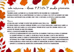anteprima - Materiale di supporto/inclusione - IL VIAGGIO NELL’AUTUNNO, TRA REALTÁ E FANTASIA 🍁 - Pagina 1