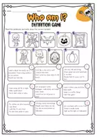 Vorschau - Arbeitsblätter - Halloween Englisch | Arbeitsblatt "Who am I?" | Reading | Wortschatz - Seite 2